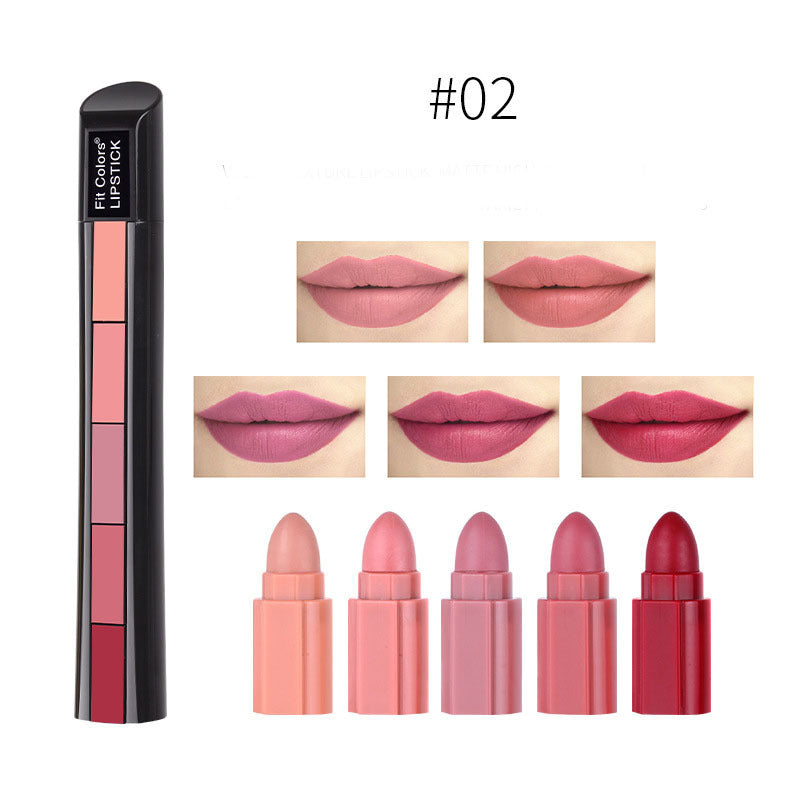 5 in 1 Combination Lipsticks